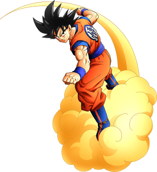Goku Surfando Nuvem PNG - Goku Surfando Nuvem PNG