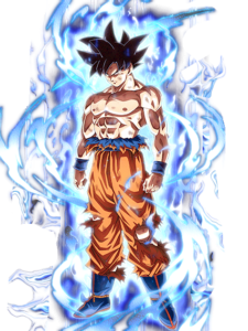 Goku Ultra Instinto Transparente PNG