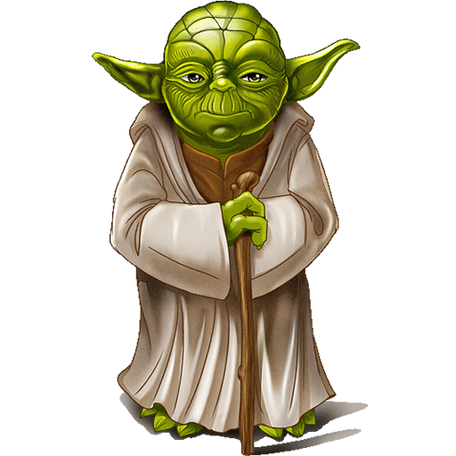 Personagem Yoda Star Wars PNG Transparente [download] - Designi