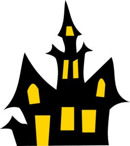 Imagem Casa Assombrada Halloween PNG
