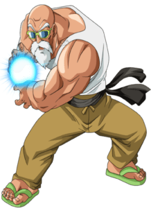 Mestre Kame Poder Goku PNG