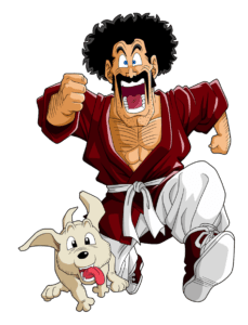 Mr Satan Cachorro Goku PNG