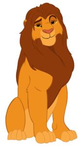 Rei Leão PNG