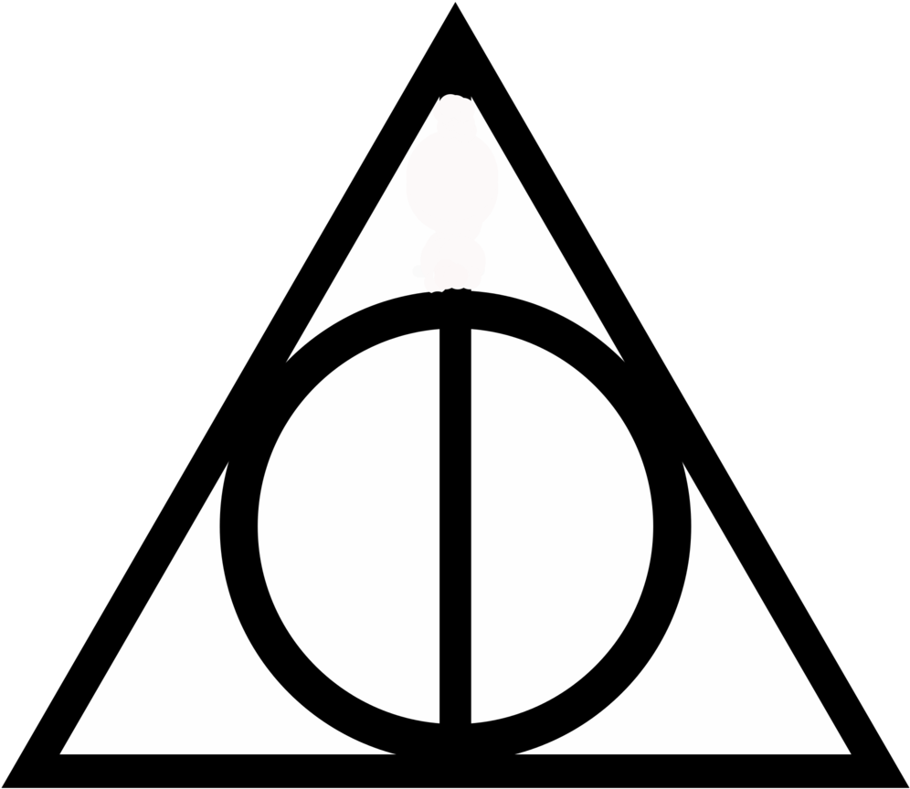 Simbolo Reliquias Da Morte Harry Potter Png Simbolo Harry Potter Png