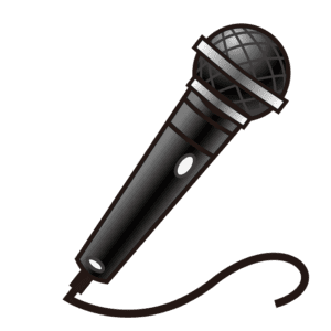 Emoji Microfone PNG