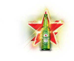Estrela Heineken PNG