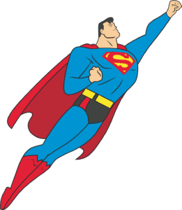 Ilustração Superman PNG