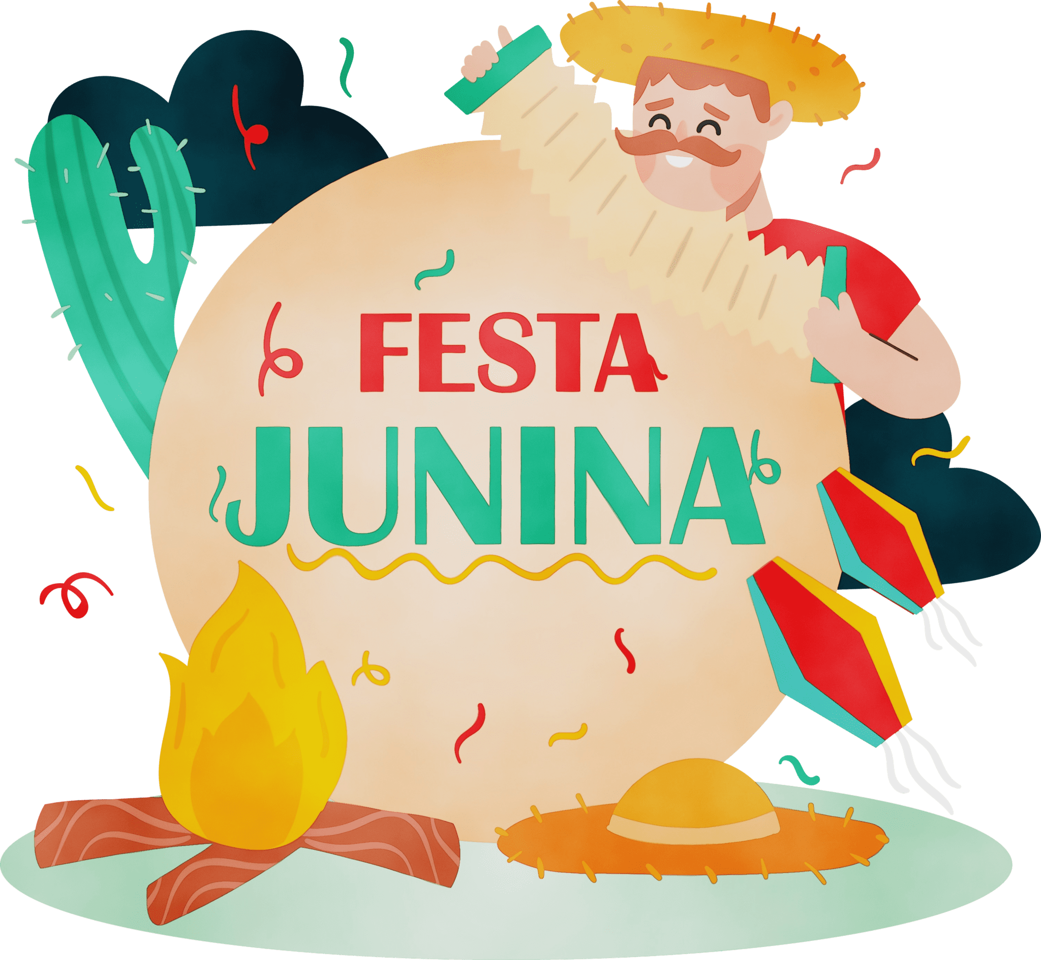 Ilustração De Festa Junina Png 2698