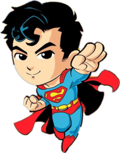 Imagem Superman Cute PNG