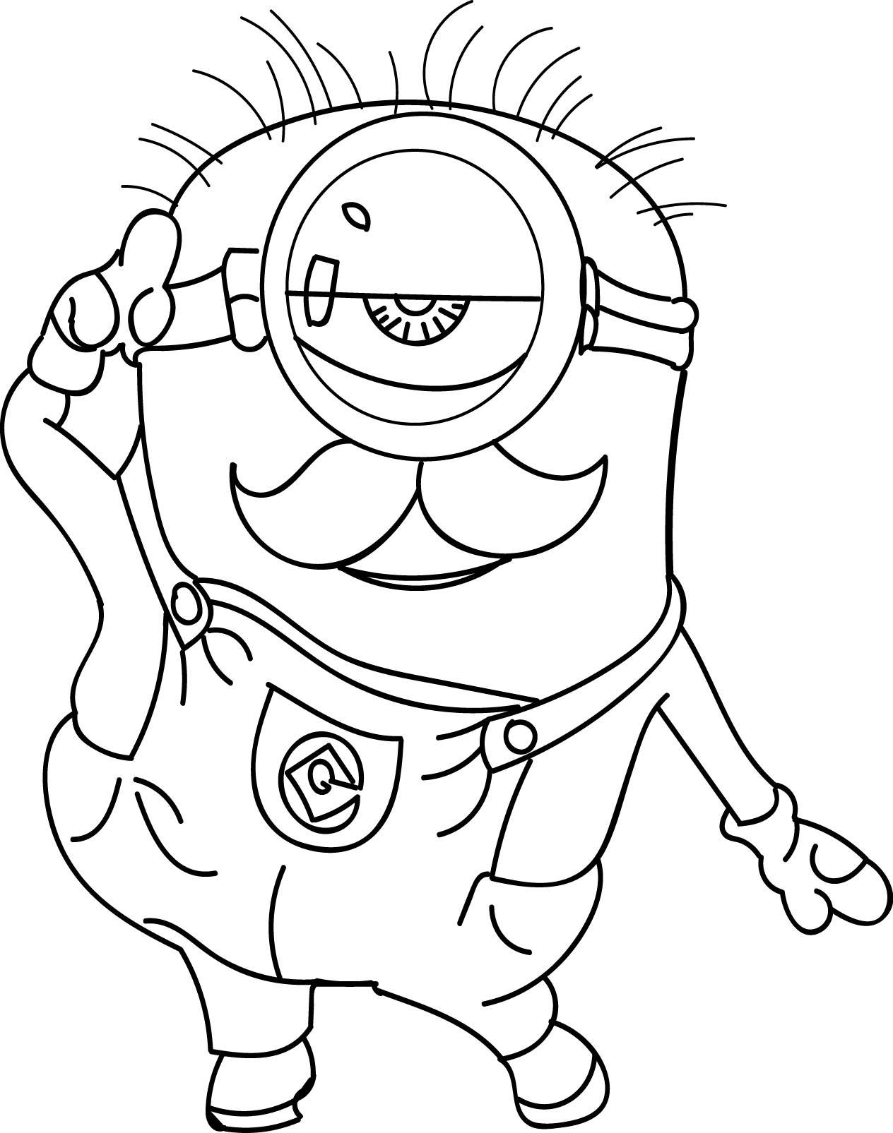 Desenho De Minion Fantasiado Para Colorir E Imprimir | My XXX Hot Girl