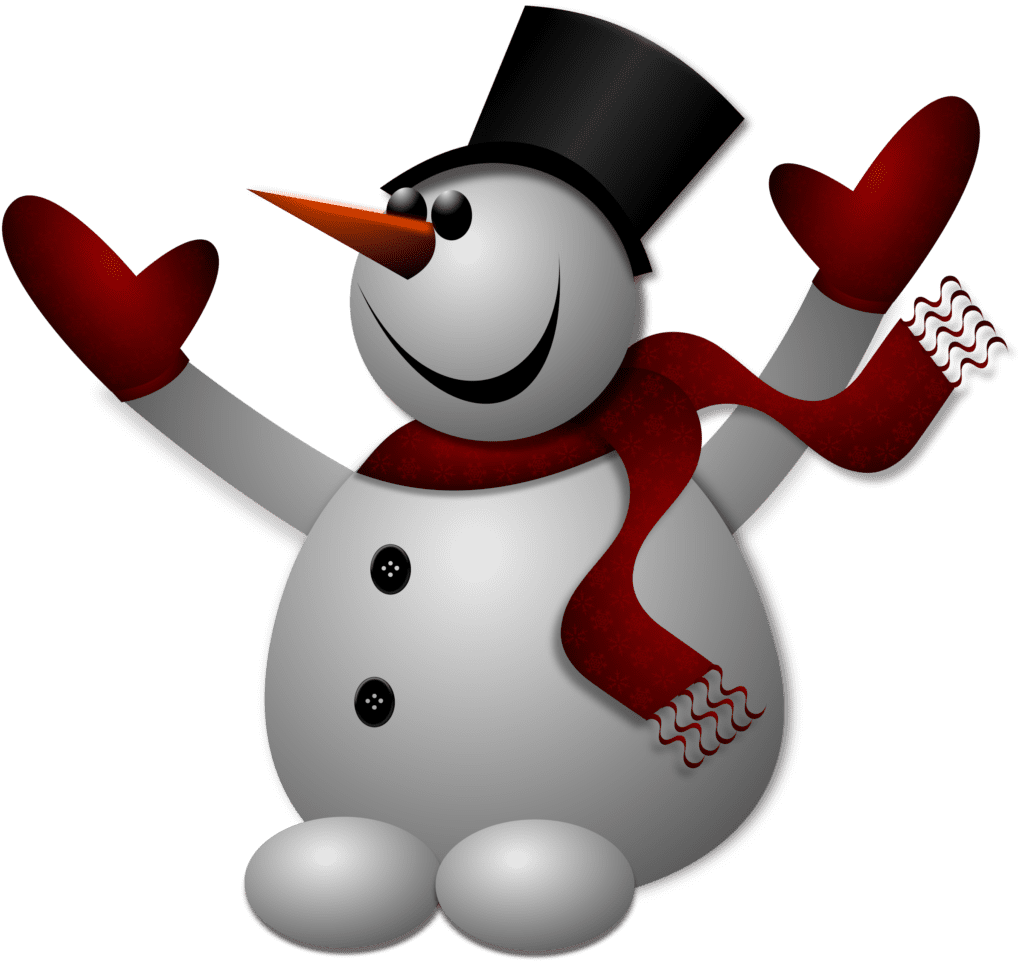 Ilustração De Boneco De Neve Png 6169