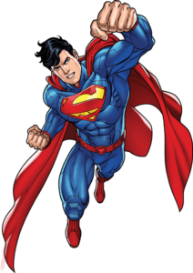 Superman Voando PNG