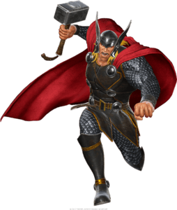 Thor Correndo PNG