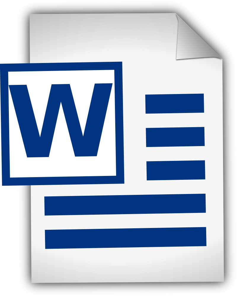 Documento Word Png 0396