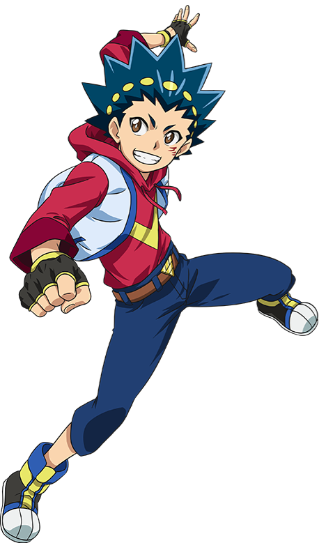 Ilustração de Valt Aoi Beyblade PNG para baixar grátis