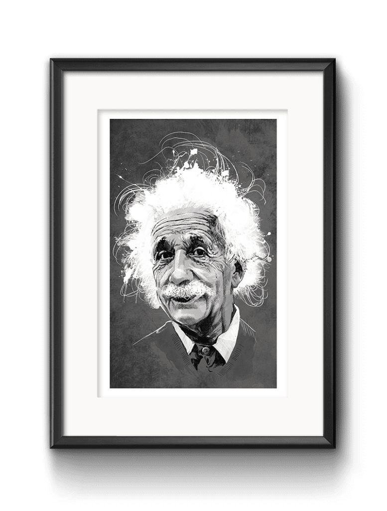 Poster Albert Einstein Png 2538