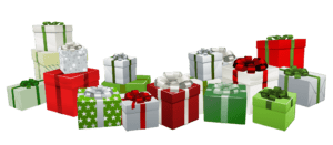 Caixa Presente de Natal PNG