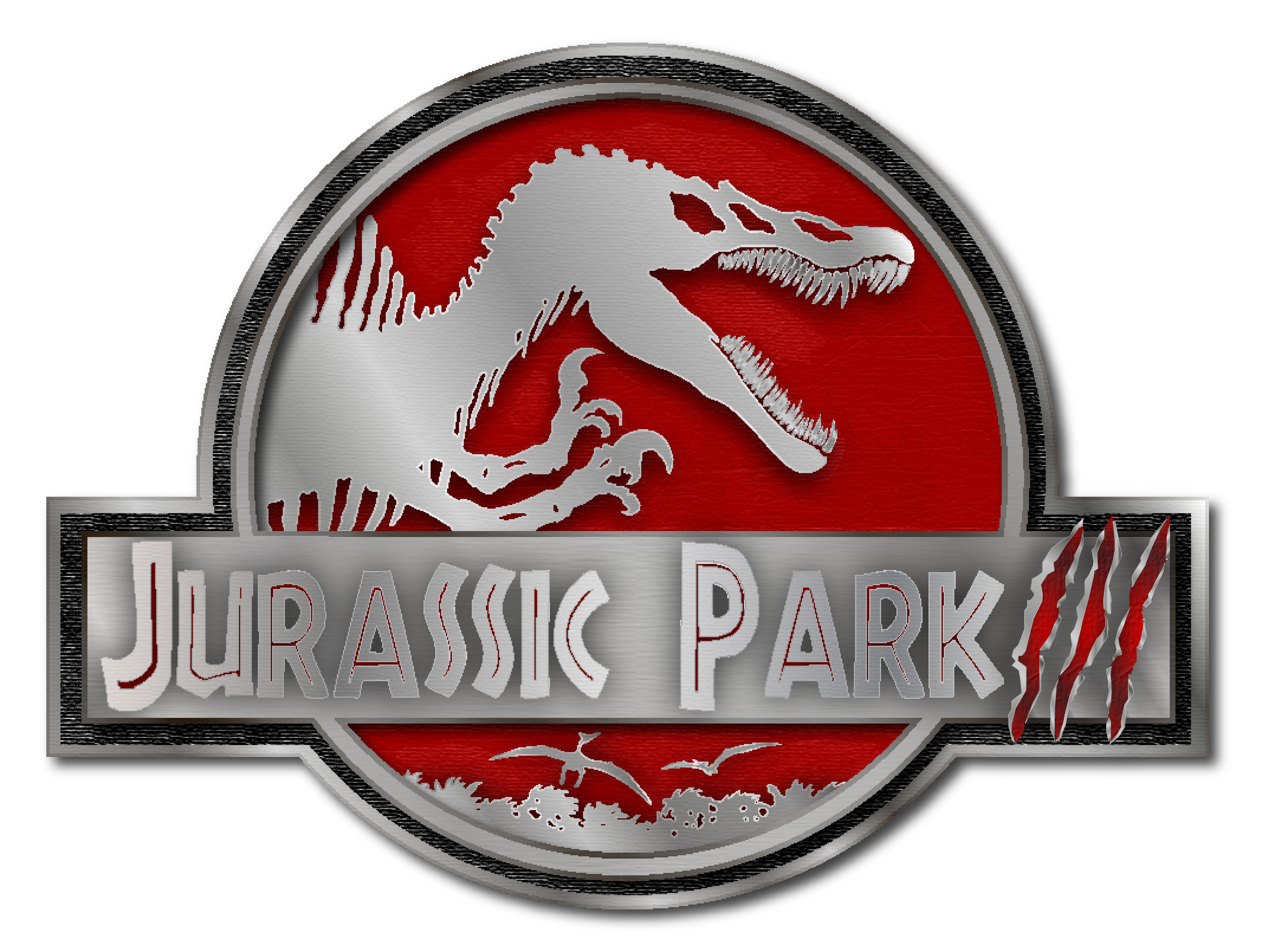 Prateado Logo Jurassic Park - Só as melhores imagens em PNG